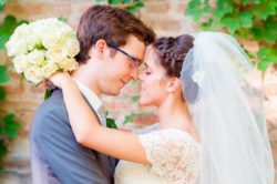 Fotografo di Matrimonio - Sposo e Sposa gli sguardi prima di un bacio